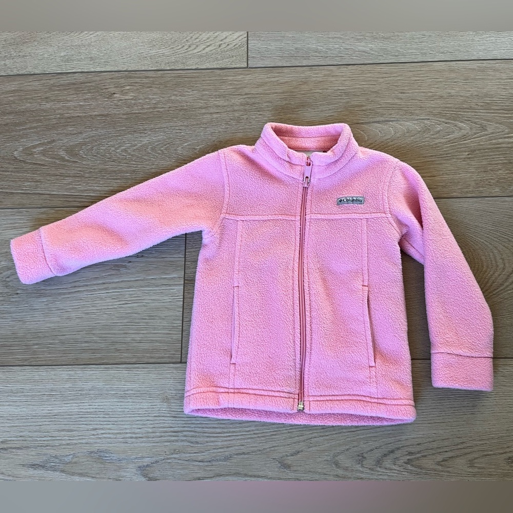 Columbia 3T Pink Girls Fleece Jacket